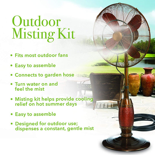 Outdoor Fan Misting Kit