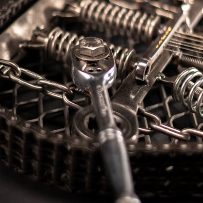 "The Original" Electric Guitar Sculpture | Heavy Metal Wall Art