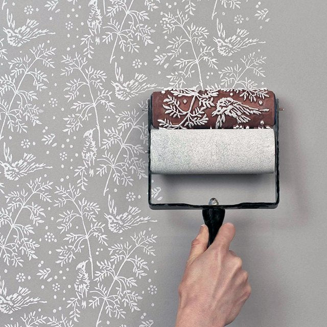 Reusable Rubber Roller for Furniture & Fabric Painting