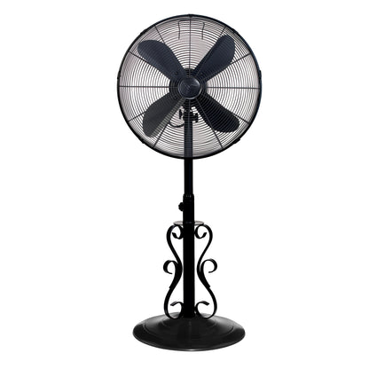 Vintage-Inspired Cast Metal Fan – 18” Outdoor