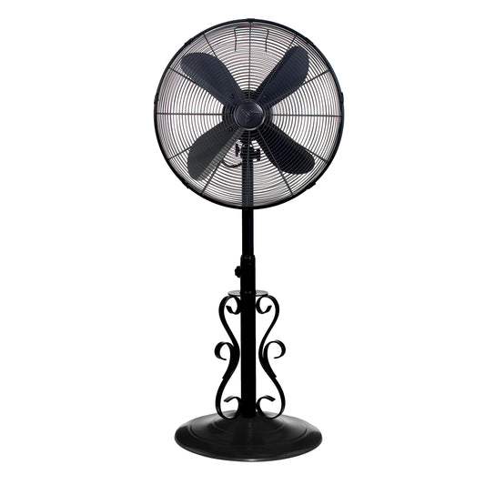 Vintage-Inspired Cast Metal Fan – 18” Outdoor
