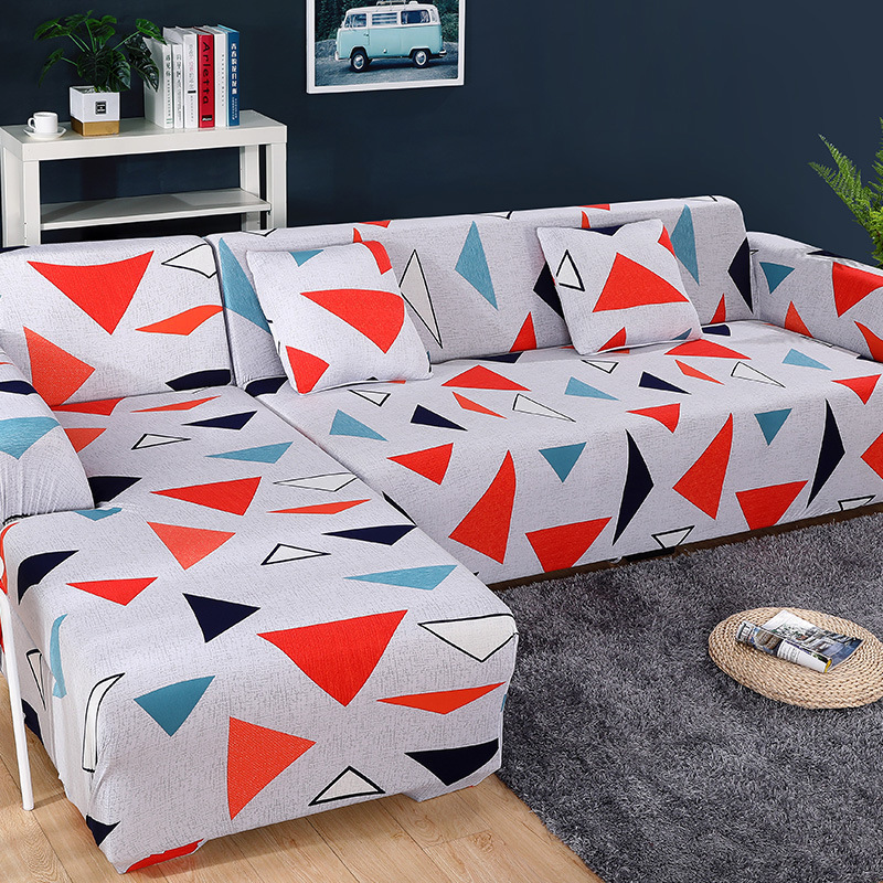 BotaniLuxe™ Floral Stretch Sofa Cover for L-Shaped & Modular Sofas