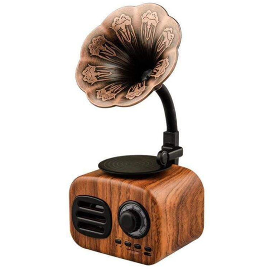 Vintage-Style Bluetooth Speaker | Portable with TF Card Slot