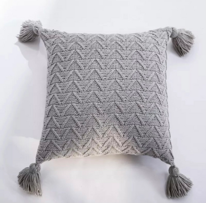 Boho Pillow Cover, Accent Pillow Cover 18x18 inches