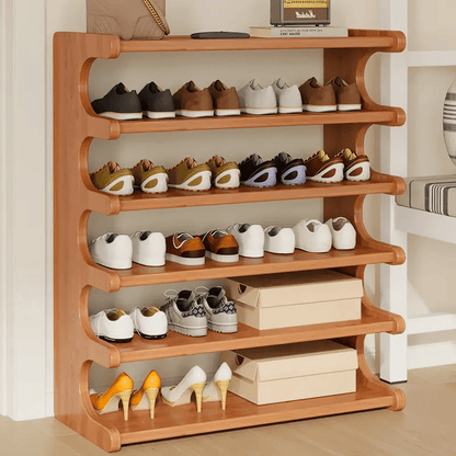 Space-Saving Shoe Shelf for Hallway, Bedroom & Closet