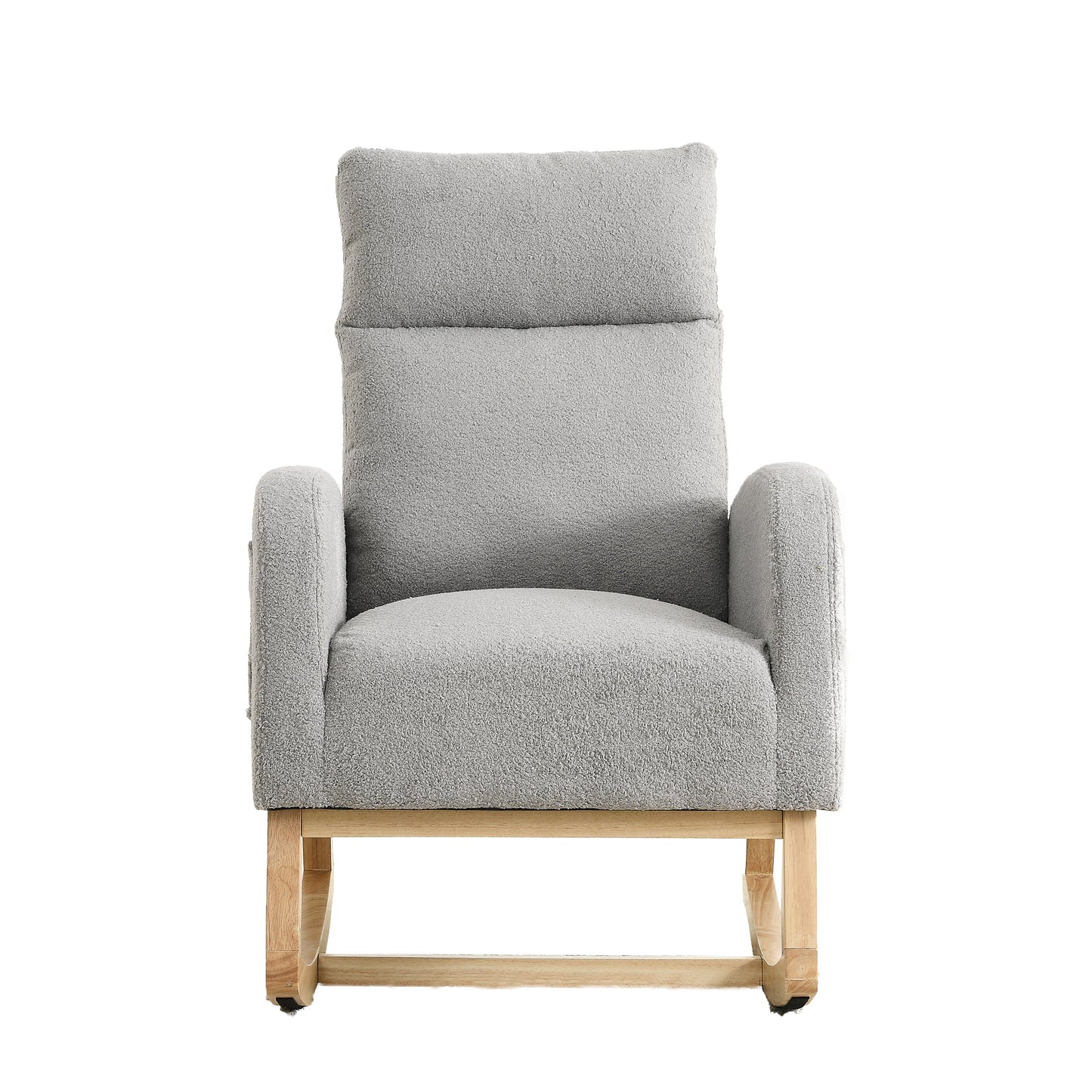 27.6"W CloudSoft Teddy Rocking Chair