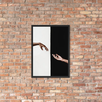 Framed Matte Poster – Bold Statement Art