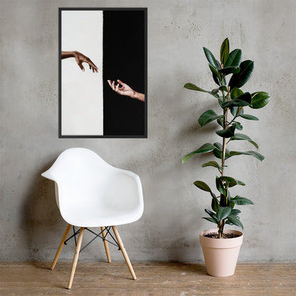 Framed Matte Poster – Bold Statement Art