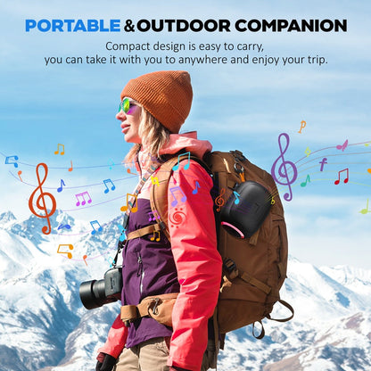 The Ultimate Party Speaker: IPX7 Waterproof, 10W Sound & Dancing LED Lights