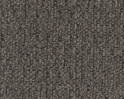 Grayson Gray Chenille Waterfall Back Recliner Couch in Neutral Gray