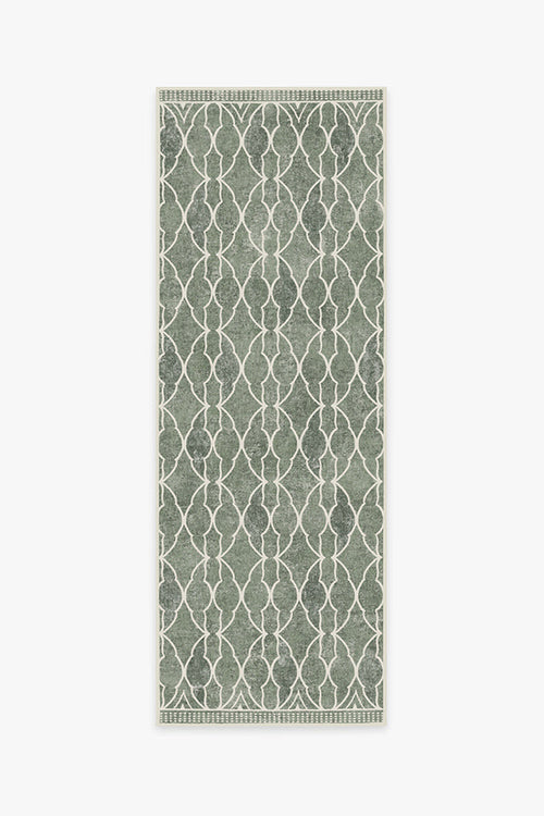 Grogu™  Trellis Sage Tufted Rug