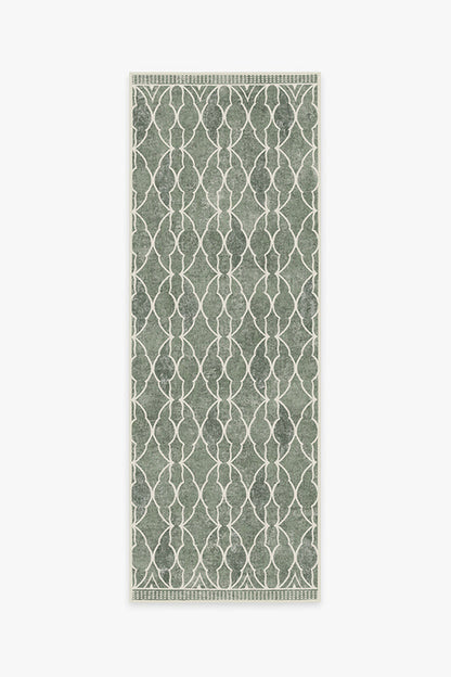 Grogu™  Trellis Sage Tufted Rug