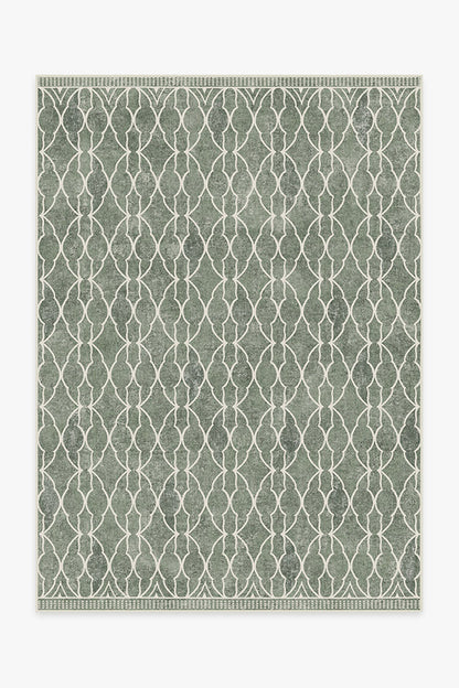 Grogu™  Trellis Sage Tufted Rug