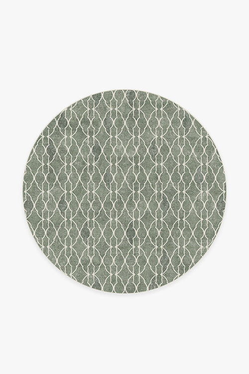 Grogu™  Trellis Sage Tufted Rug