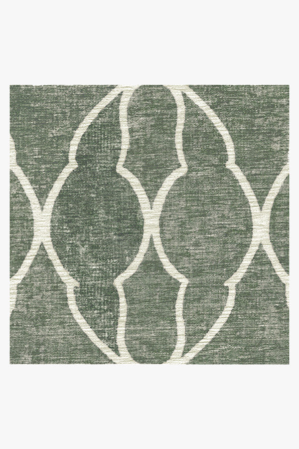 Grogu™  Trellis Sage Tufted Rug