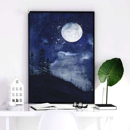 Moon Mystique Wall Decor