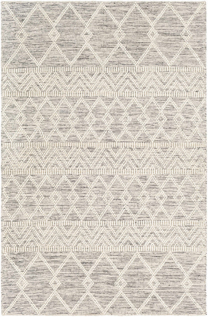 Whittington Moroccan Wool Area Rug – Handcrafted, No-Pile Design