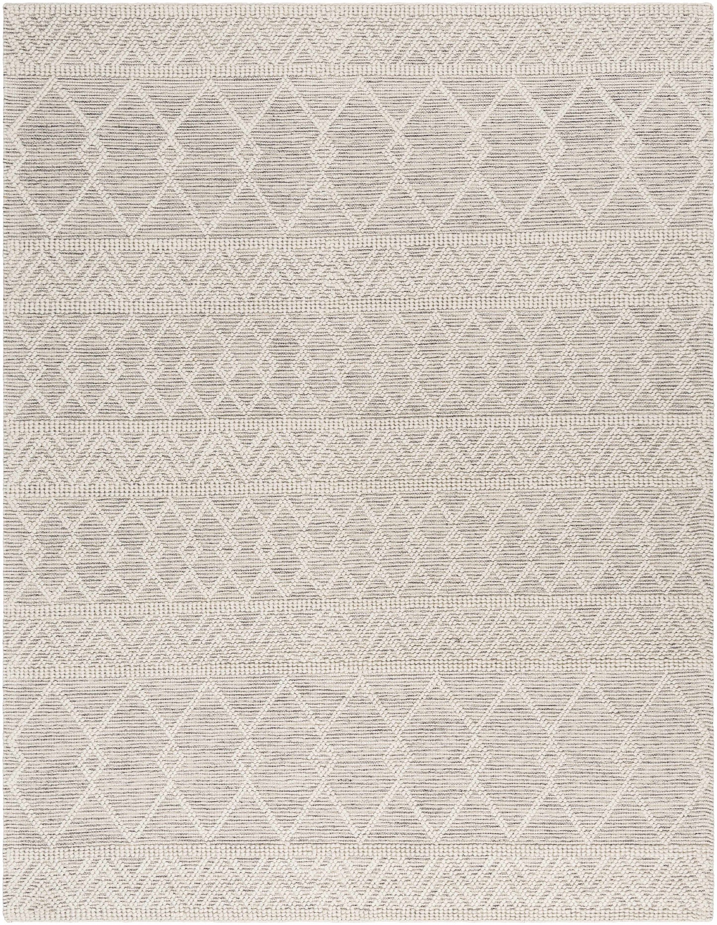 Whittington Moroccan Wool Area Rug – Handcrafted, No-Pile Design
