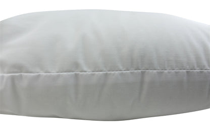 Down Alternative Hypoallergenic Pillow Insert Cotton Cover | 10x10 |