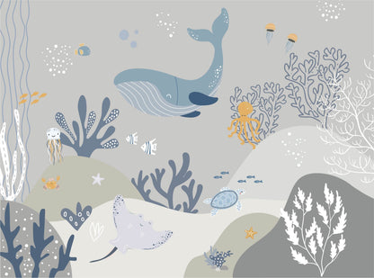 Underwater World Peel & Stick Mural