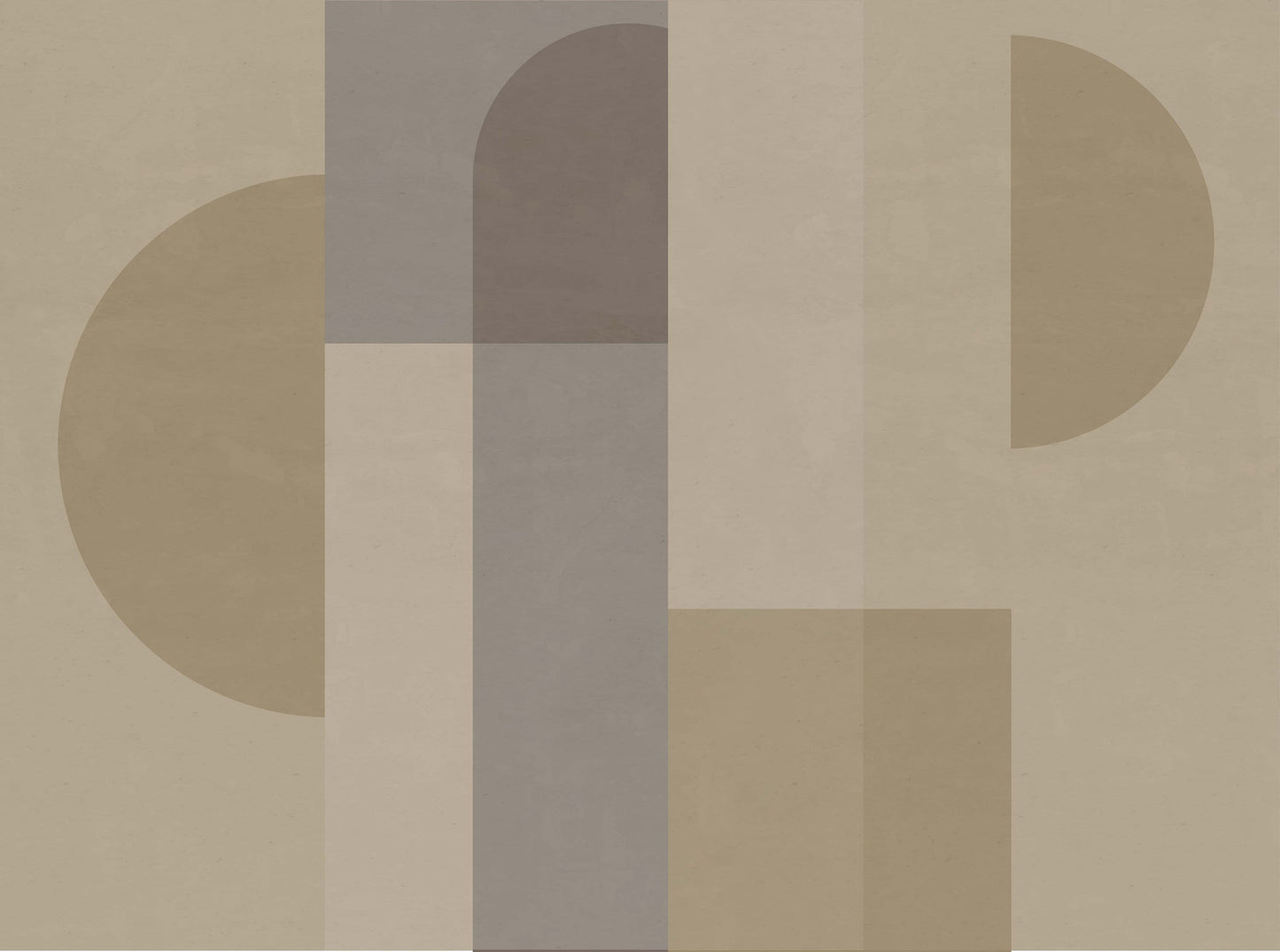 Contemporary Geometric Accent Wall