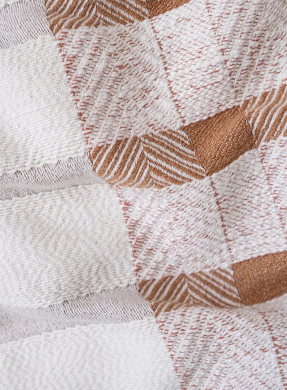 100% Cotton Throw for Sofa, Bed & Beach | Oeko-Tex Certified