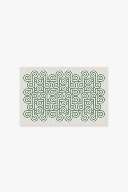 Jonathan Adler Pompidou Jade Tufted Rug