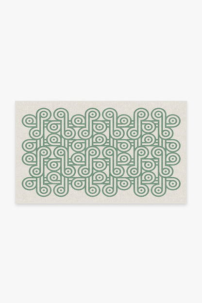 Jonathan Adler Pompidou Jade Tufted Rug