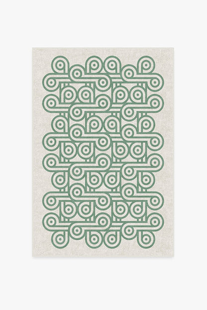 Jonathan Adler Pompidou Jade Tufted Rug