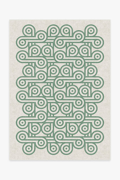 Jonathan Adler Pompidou Jade Tufted Rug