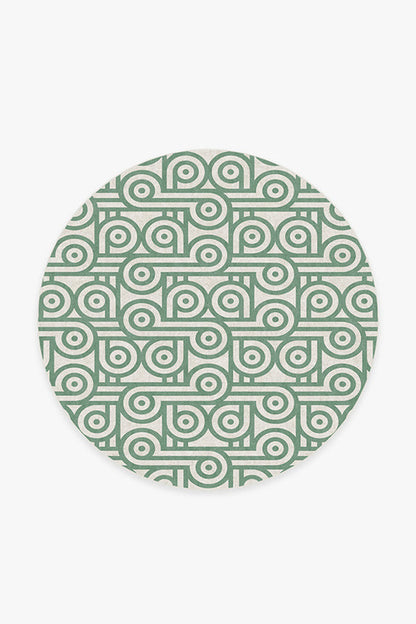 Jonathan Adler Pompidou Jade Tufted Rug