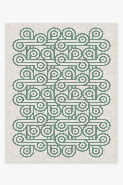 Jonathan Adler Pompidou Jade Tufted Rug