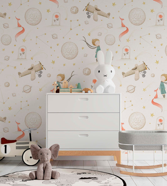 Whimsy on the Wall: Custom Nursery Wallpaper