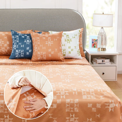 "Patchwork" Eco-Friendly Bedding Collection