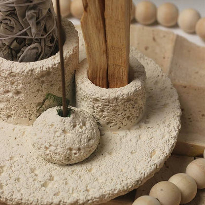 Nordic All-in-one Candle & Incense Holder