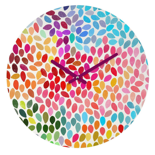 Time in Color Wall Clock