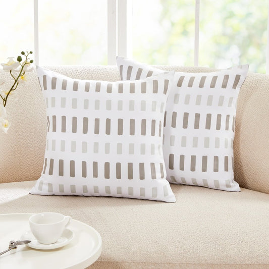 "Solitude" Water Pattern Pillowcase | Eco-Conscious Design
