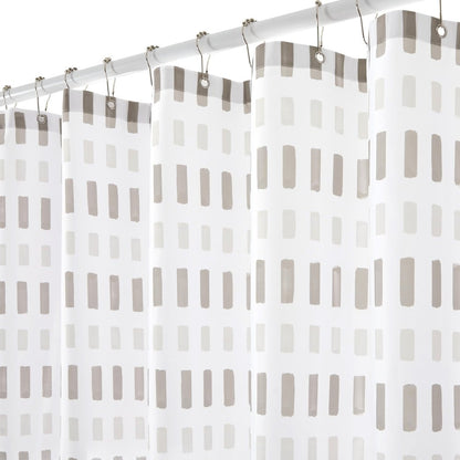 Pure Solitude Shower Curtain with Easy-Care Fabric