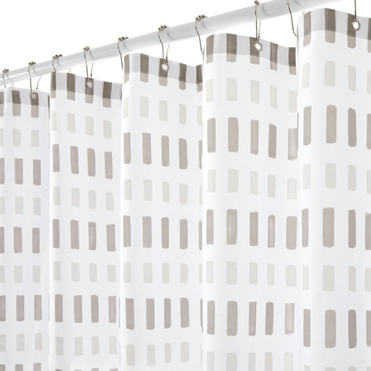 Pure Solitude Shower Curtain with Easy-Care Fabric