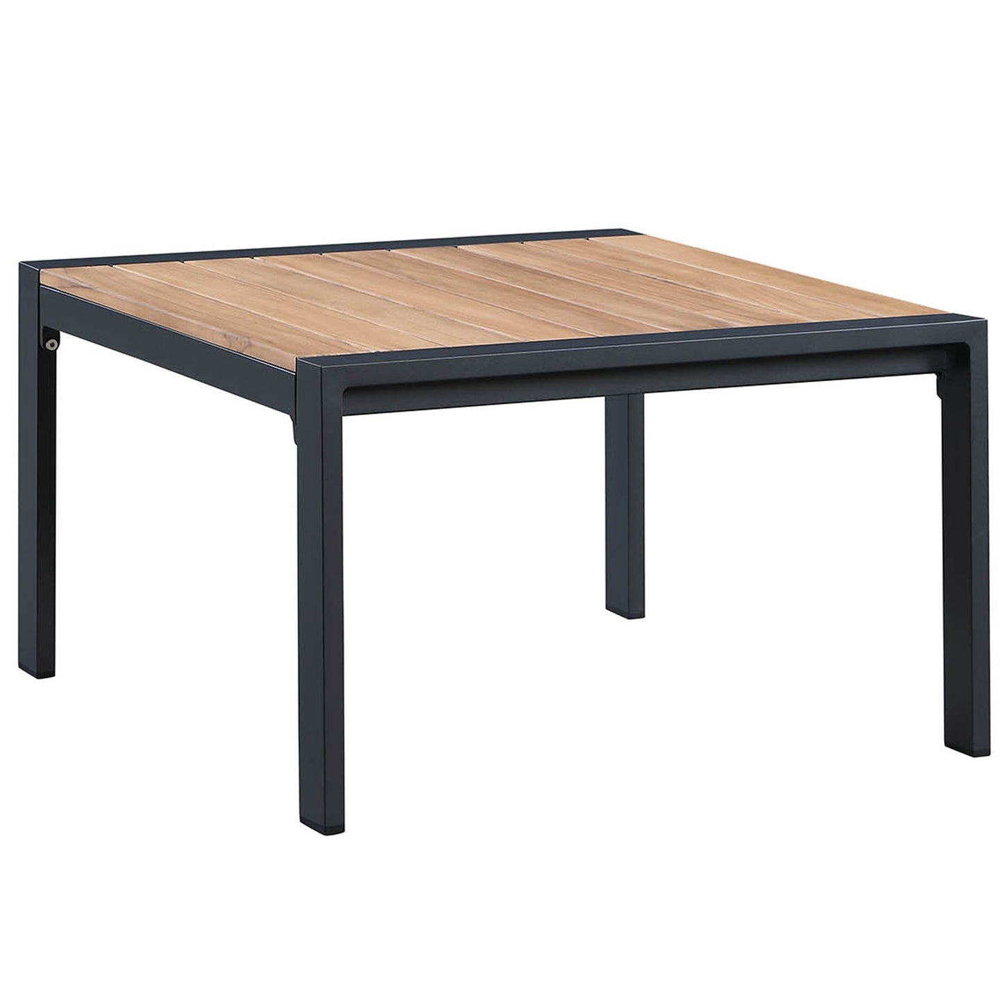 HIGOLD Rossio 4-Piece Outdoor Sectional Set - Matte Charcoal & Teak