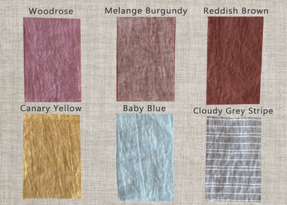Rustic Ruffled Linen Table Cover – Wedding & Dining