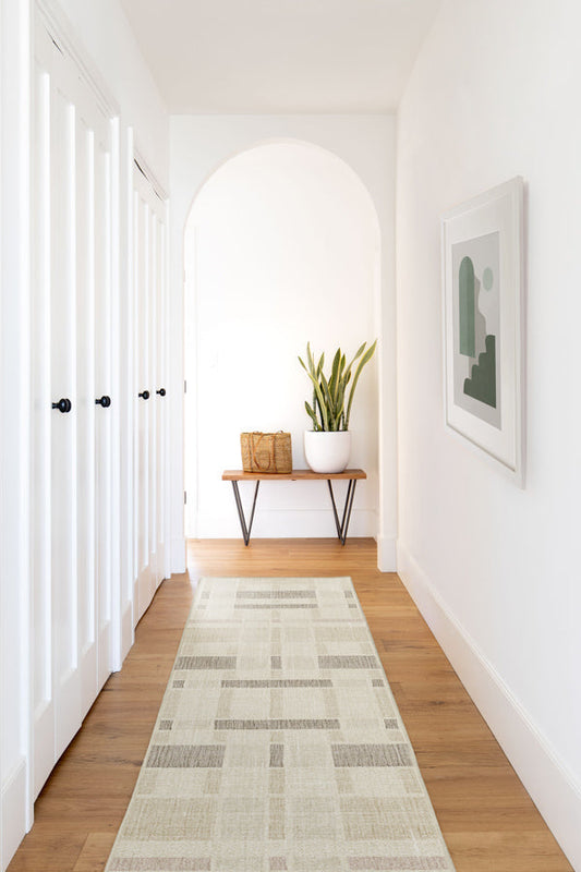 Lay-Flat Decorative Rug | [Modern/Abstract] Printed Chenille