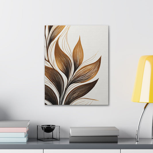 Floral Canvas Line Art