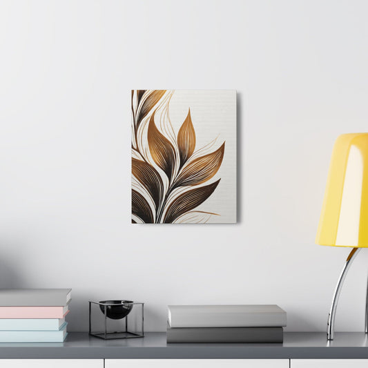 Floral Canvas Line Art