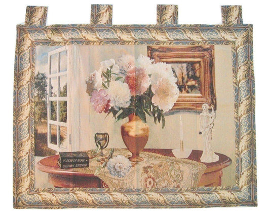 Royalty-Inspired Woven Tapestry